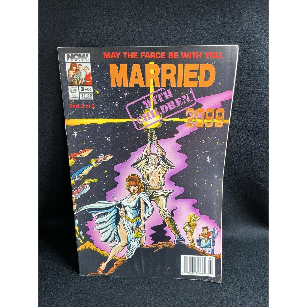NOW Comics Married with Children #3 Star Wars Homage Cover Newsstand Variant